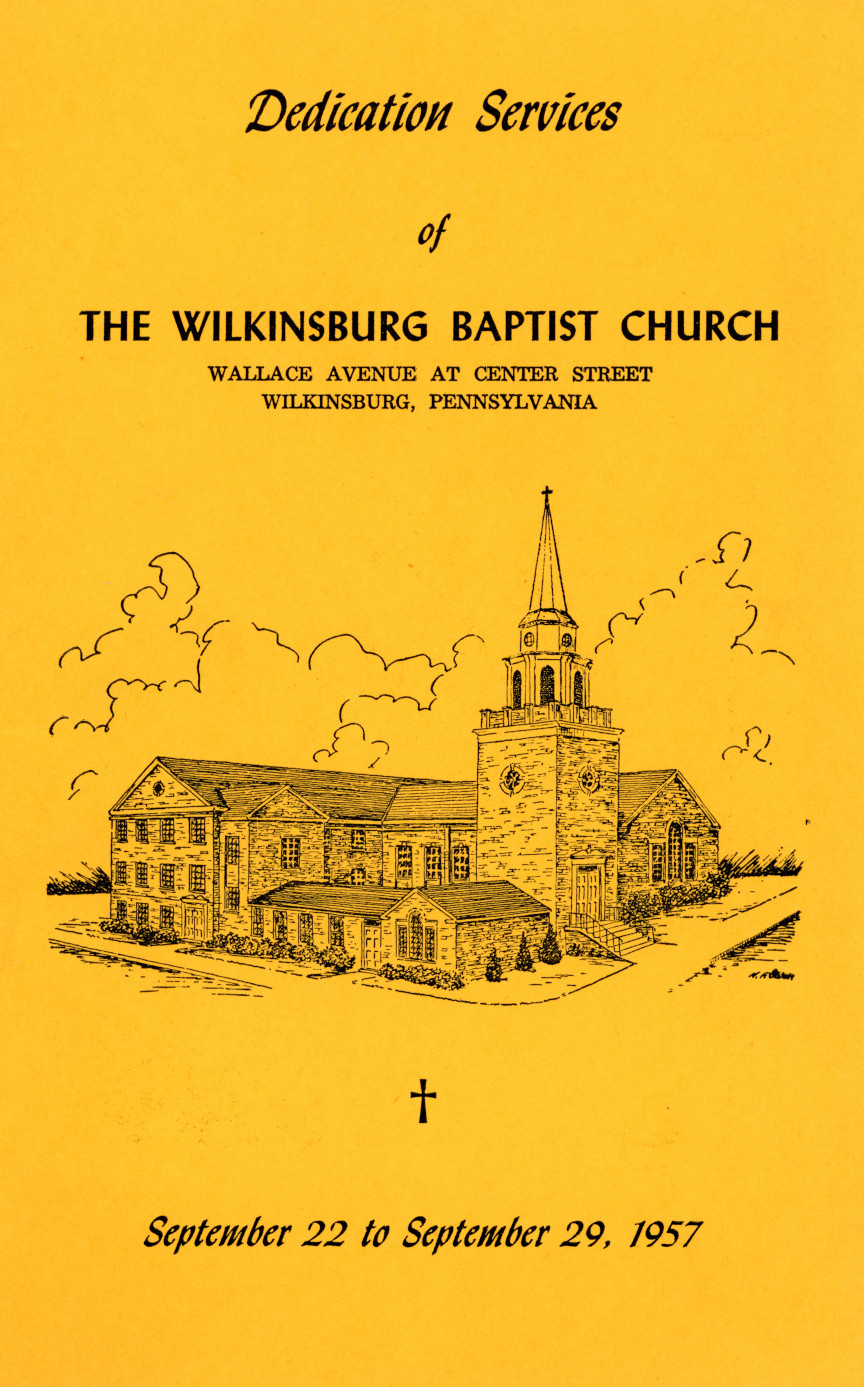 Wilkinsburg Baptist Church Dedication Services
